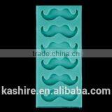 High Quantity Eco-friendly Safty Moustache Shape Silicone Chocolate Mould,soap Mold,diy Cake Mould thumbnail-2