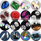 Glass Flat Back Loose Beads Glass Beads Sew on Rhinestone thumbnail-1