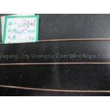 1.7% Sn 87.6% Yield Ratio 2050Mpa Breaking Force Bead Wire Wrapping for Planes 1.83mmHT thumbnail-1