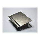 6063-T5 Brush Champagne Anodizing Aluminium Extrusion Profile for Window / Door thumbnail-1