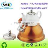 Great for Tea Taste Stainless Steel Tea Kettle With Copper Capsule Bottom thumbnail-2