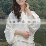 Microfiber Plush Wholesale Bathrobe thumbnail-1