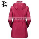 Long Pattern WomenWinter Jacket Detachable Inner Fleece Waterproof Jacket thumbnail-3