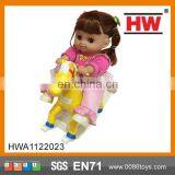 12 "empty handed electric shake horse dolls
