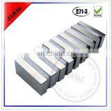 High quality high quality magnetic square block neodymium magnet factory supply