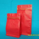 250g 500g 1000g 1kg Matt Gold/red/black/blue/karft/white Stock Coffee Bags Matt Color Laminated Coffee Bag With Valve thumbnail-5