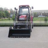 45HP Cheap Farm Tractor for Sale, Wheel Tractor With Front Loader and Backhoe thumbnail-4