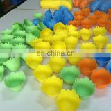 Environmentally friendly silicone egg cooker with flower shape for non-toxic and high temperature resistant