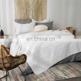 Luxury Sale White Tight Stitches 100% Polyester Woven Quilt Bedspread Set thumbnail-6