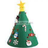 Wholesale Customization Christmas Pendant Children DIY Mass Felt Christmas Tree thumbnail-5
