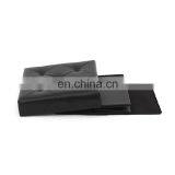 Customized PU Faux Leather Folding Storage Ottoman With Air Hole Cube Foot Rest Stool Seat Black Living Room Furniture thumbnail-6