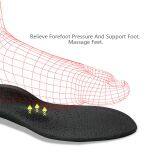 EVA Orthotic Insole Foot Arch Support Orthopedic Correct Flat Feet PU Leather Insert Sole for Shoes thumbnail-5