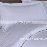 100% Egyption Cotton Plain White Hotel Bed Sheets thumbnail-5