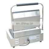 Commercial Sandwich Panini Press Grill Full Grooved Plate Electric Contact Grill Commercial Panini Press thumbnail-5