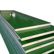 PU Sandwich Board With Galvanized Sheet Steel for Fireproof Plant thumbnail-3