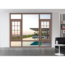 Double Opening Aluminum Casement Window Aluminum Alloy Frame Double Glass Casement Window And Door Profile thumbnail-4