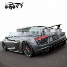 High Quality V Style Carbon Fiber Body Kit for Audi R8 Carbon Fiber Front Spoiler Rear Diffuser and Rear Spoiler for Audi r8 thumbnail-3