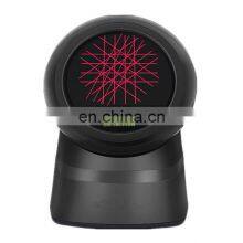 USB Desktop 1D Wired Omnidirectional Laser Barcode Scanner thumbnail-2