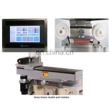 Servo Motor Rotation Four Color Ink Cup Electric Tampografia Pad Printer 4 Color With Shuttle thumbnail-5