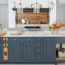 FoShan Manufacturers Europe Modern Style Customized Acrylic Lacquer Shaker Kitchen Cabinet Designs thumbnail-2