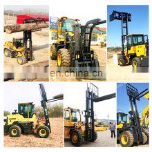 High Quality Rough Terrain Forklift Truck Used Forklift Truck With Articulated Diesel Mini Forklift Truck thumbnail-5
