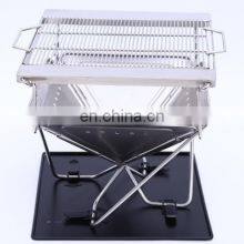 Hot Sale Promotional Suitcase Barbecue Portable Folding Outdoor Charcoal BBQ Grills thumbnail-3