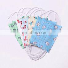 New Design Comfortable Earloop Disposable Non Woven Kids Children'S Nose Child Character Kids Face Mask For Kids
