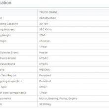 USED 25 Ton ZOOMLION ZTC250 Truck Crane FOR SALE thumbnail-4