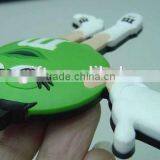 2D Embossed PVC Keychain, Custom Soft PVC Keychain 3D Rubber Key Rings thumbnail-3