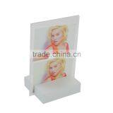 A4/A5 Acrylic Sign Holder Wood Base With Acrylic Board Magnetic Sign Holder Quality Choice thumbnail-5