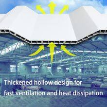 Wholesale Supplier Pvc Hollow Sheet Roof Tile Plastic Versatile Twinwall Roofing Sheets Upvc Roof thumbnail-3