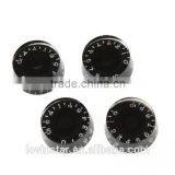 Drop Shpping Custom Speed Knobs Volume Tone Control Acrylic Buttons Replacement Guitar Parts Black thumbnail-5