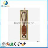 Hot Selling REMAX New Leather Girdle USB Charger Data Sync Cable For IPhone 5/5s/6/6s/6+ thumbnail-5