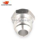 Real Alloy Fittings Hose Connector Wholesale An Male Aluminium Weld On Fitting Aluminum Hose Adapter AN4-ONE thumbnail-6