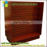 Luxury Classical Portable Wooden and Metal Clothing Store Display Rack thumbnail-1