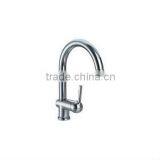 CHROME PLATED SINGLE LEVER BRASS KITCHEN FAUCET