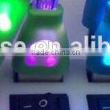 Fashional Smile Face USB Data Cable Led Charging Cable for Iphone 5 thumbnail-6