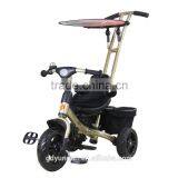 Baby Tricycle/quality Baby Stroller/baby Bicycle With Pedals, Rear Bags, Sun-fender, Bell Ring/ Children Bike YQ10-36 thumbnail-4