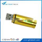 32GB Bullet Metal USB Flash Drive Promotional Metal USB Flash Memory Metal Keychain USB Flash Drive thumbnail-5