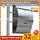 Wall Mount Stainless Steel Outdoor Mailbox thumbnail-5