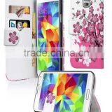 2015 New Wholesale Hot Selling Leather Wallet Mobile Phone Case Cover for Alcatel Phone thumbnail-6