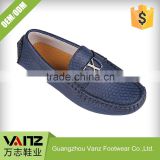 OEM ODM Production Grinding-free PU Leather Mens Slipper Shoes Loafer Casual Shoes