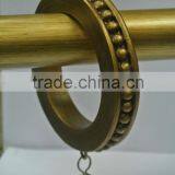 Home Fashions Beaded Ring W/Eyelet and Clip for Wood Rod;Curtain Hardware; Window Drapery Hardware;Curtain Accessory;Curtain Rod thumbnail-6