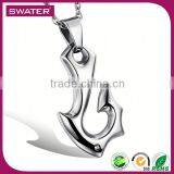 Wholesale Jewelry Stainless Steel Hook Naruto Necklace