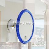 10x magnification power suction cup mirror, fogless shower mirror with power suction cup, fog free wall mounted shower mirror