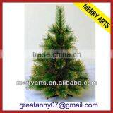 Express Manufacturers Wholesale 2ft (60CM) Cheap Small Colorful Artificial Pine Needles Christmas Tree for Sale thumbnail-2
