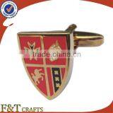Souvenir Gift Custom Made Metal School Cufflinks thumbnail-1