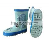 Easy clean cheap waterproof rubber boots for kids