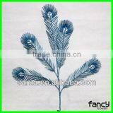 2013 New Design Artificial Metal Leaves for Crafts
