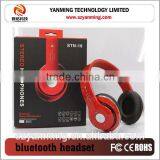Hot Selling Headband Headphones Wireless Bluetooth Headset With fm and tf Card